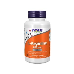 NOW - L-ARGININE 500 МГ - 100 КАПСУЛИ