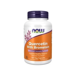 NOW - QUERCETIN + BROMELAIN - 120 КАПСУЛИ