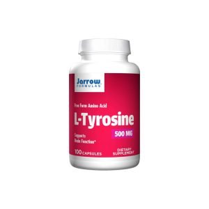 Jarrow Formulas L-Tyrosine 500mg - Тирозин - 100 КАПСУЛИ