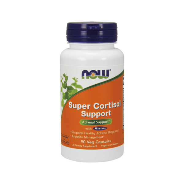 NOW Super Cortisol Support with Relora 90 VCaps.