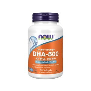 NOW - DHA 500 mg - 90 дражета