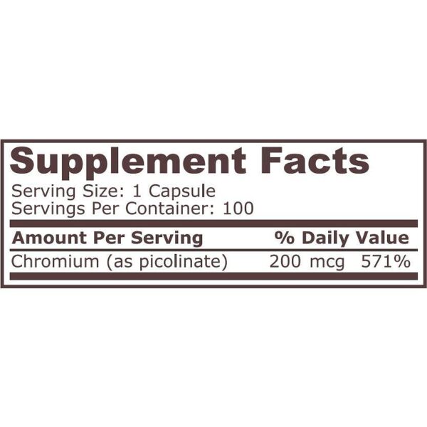 Chromium Picolinate 200 mg