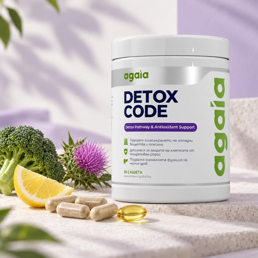 Detox Code с броколи, бял трън и лимон